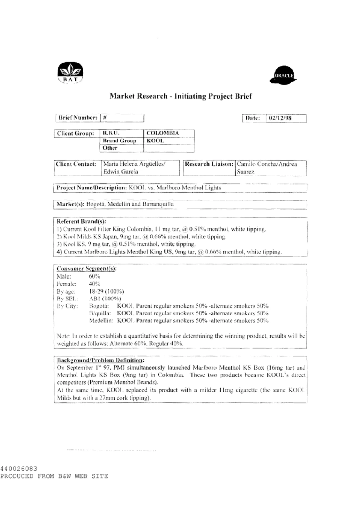 A scanned page in its original language