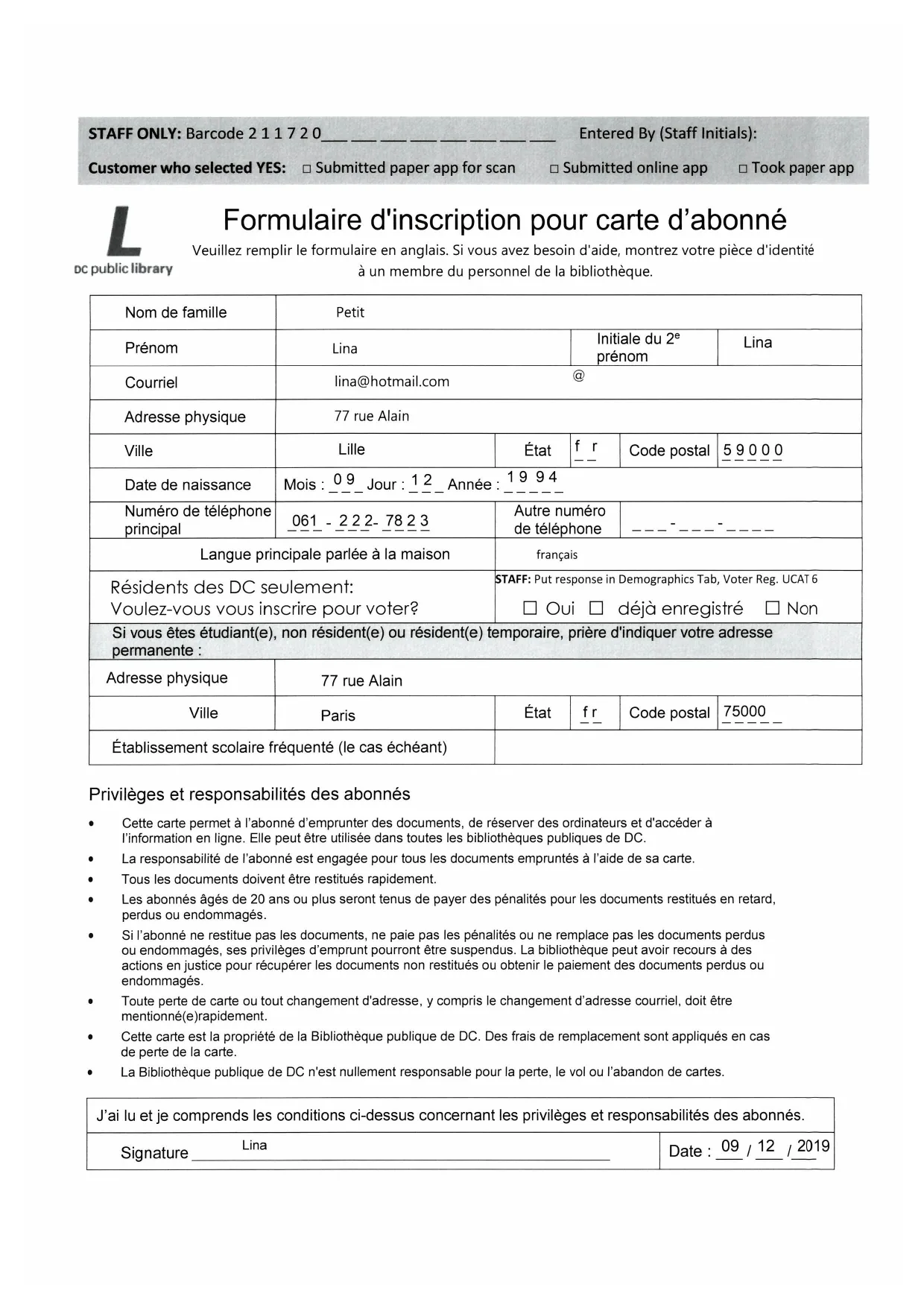 Scanned PDF